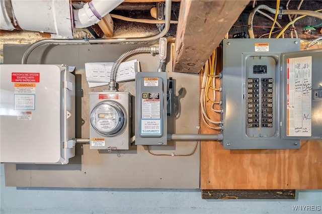 397 14th St, Buffalo, NY 14213 - utilities featuring electric panel and electric meter