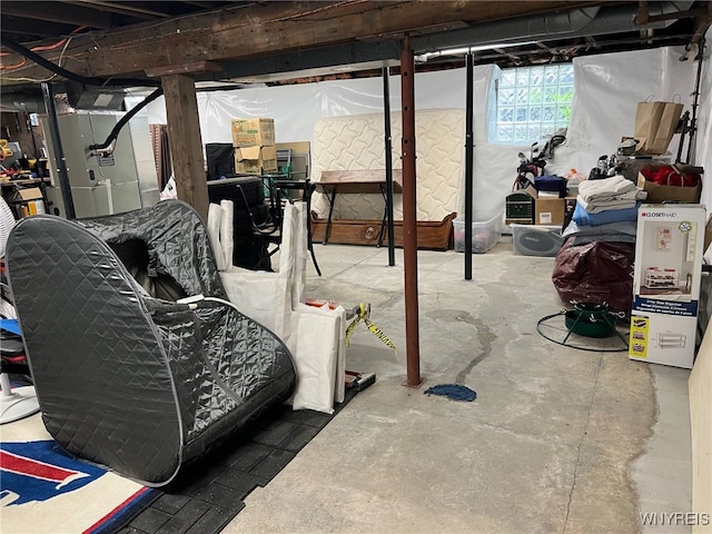 536 Potomac Ave, Buffalo, NY 14222 - basement with heating unit