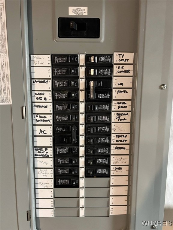 536 Potomac Ave, Buffalo, NY 14222 - utility room featuring electric panel