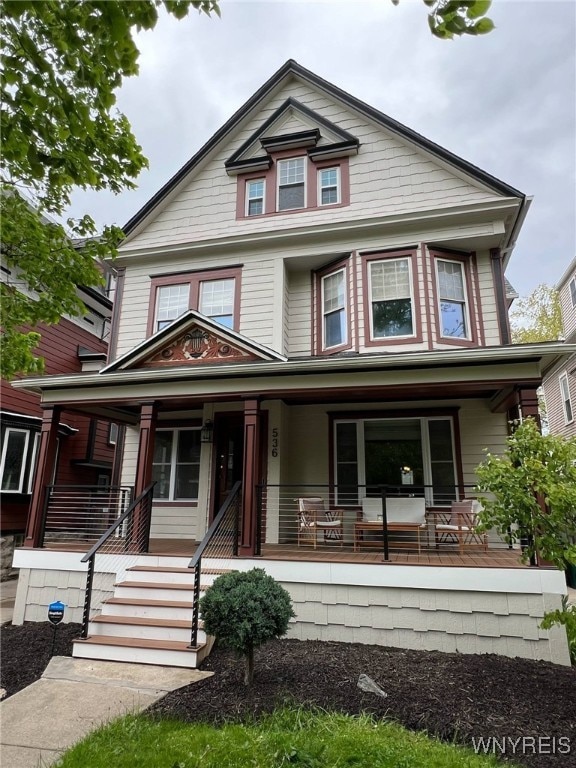 536 Potomac Ave, Buffalo, NY 14222 - view of front of house featuring a porch