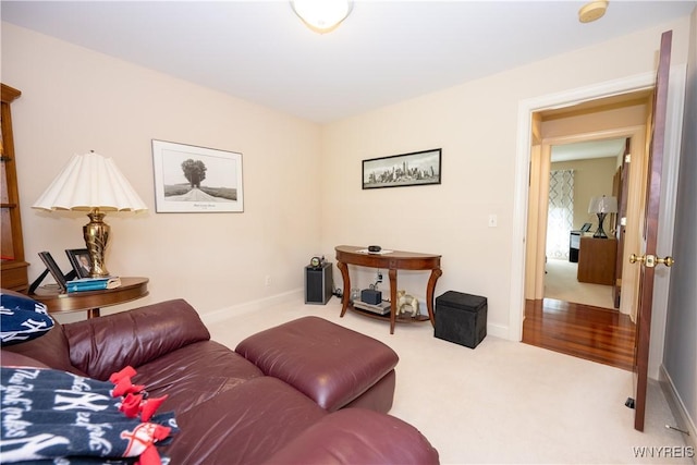 5067 William St, Lancaster, NY 14086 - carpeted living area with baseboards