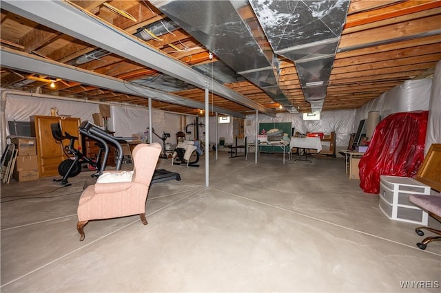 5067 William St, Lancaster, NY 14086 - view of unfinished basement
