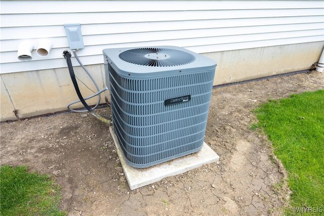 5067 William St, Lancaster, NY 14086 - exterior view of central air condition unit
