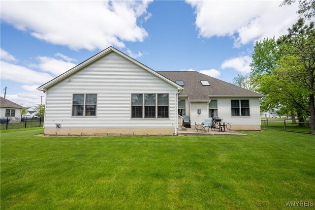 5067 William St, Lancaster, NY 14086 - rear view of house featuring a patio area