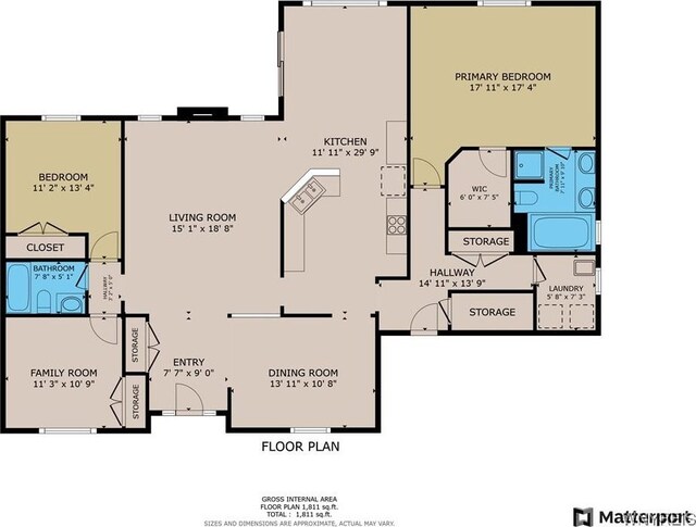 5067 William St, Lancaster, NY 14086 - floor plan / room layout