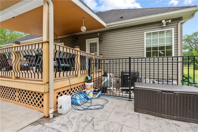 1210 Lake Rd, Oneida-Outside, NY 13421 - deck featuring a patio area