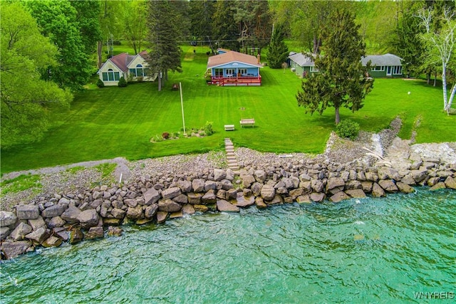 4609 E Lake Rd, Wilson, NY 14172 - view from above of property