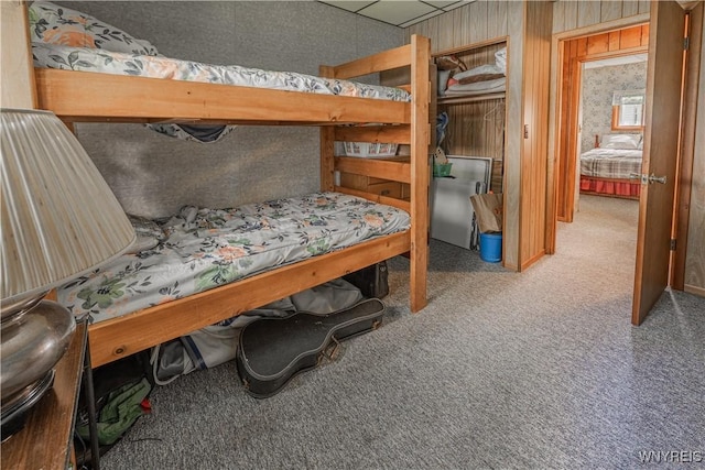 4609 E Lake Rd, Wilson, NY 14172 - view of carpeted bedroom