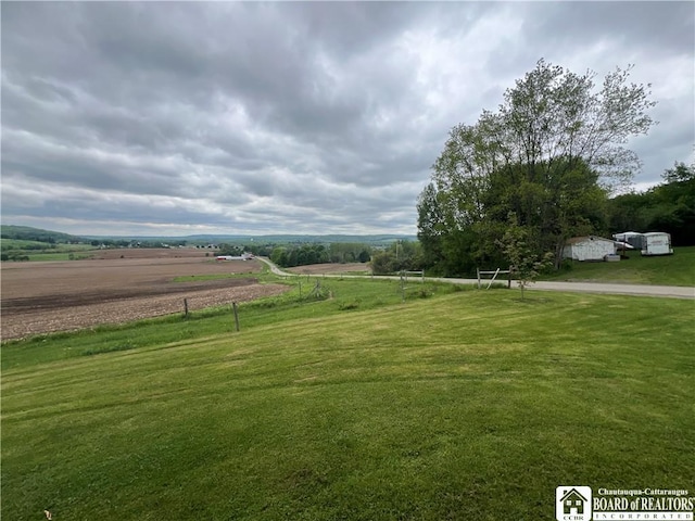 319 Ericsson Rd, Poland, NY 14747 - view of grassy yard with a rural view