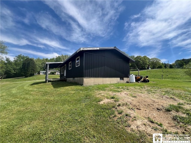 319 Ericsson Rd, Poland, NY 14747 - view of home's exterior with a yard