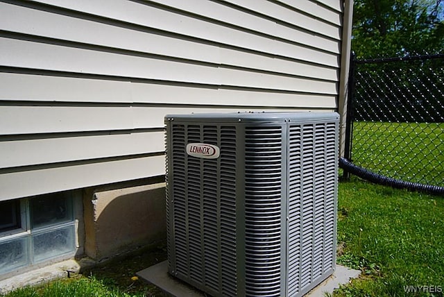 458 Kenwood Dr, Lewiston, NY 14092 - exterior view of central AC