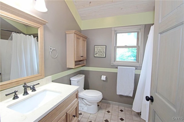 7030 Peckham Rd, Watson, NY 13367 - full bath featuring toilet, vanity, and baseboards