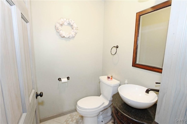 7030 Peckham Rd, Watson, NY 13367 - half bathroom featuring toilet, baseboards, and vanity