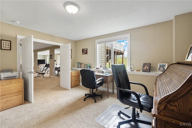 146 Edwards Falls Ln, Manlius, NY 13104 - office area with light carpet