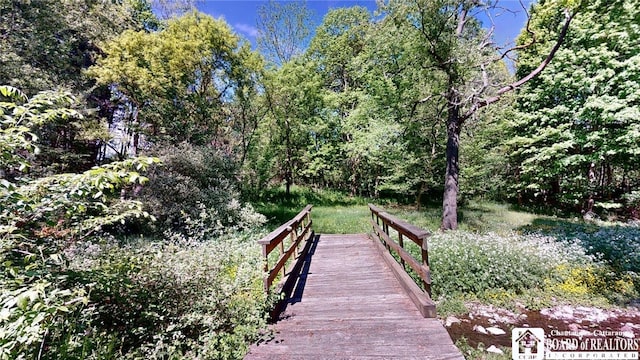 3108 N Main Street Ext, Ellicott, NY 14701 - dock featuring a view of trees