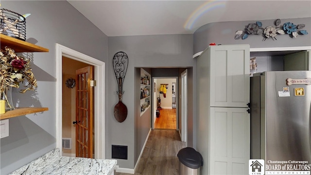 3108 N Main Street Ext, Ellicott, NY 14701 - hallway featuring wood finished floors