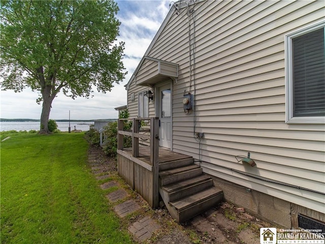 3973 Rte 430, Ellery, NY 14712 - view of side of home with a water view
