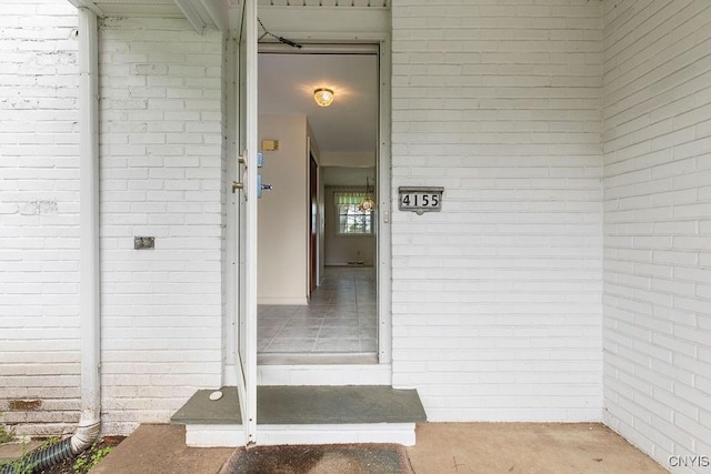 4155 Old Winding Way, Onondaga, NY 13215 - view of exterior entry with brick siding