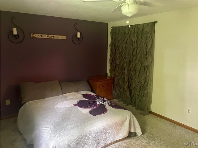 76 Windebank Ln, Manlius, NY 13116 - carpeted bedroom featuring baseboards and ceiling fan