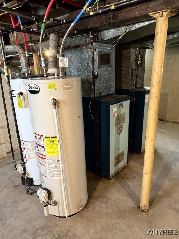 utilities with water heater