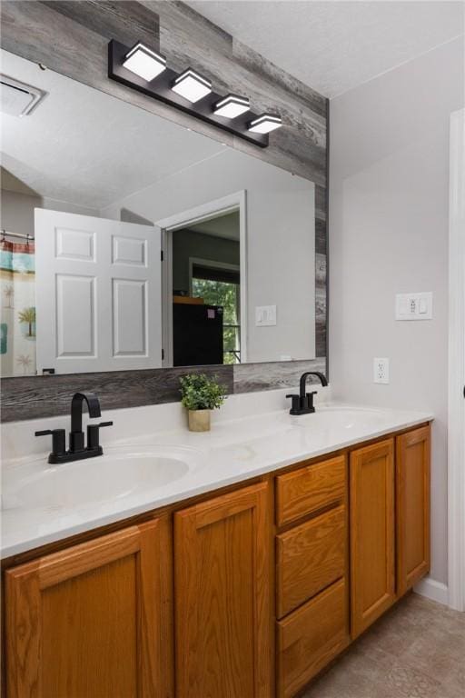 2208 Davis Rd, Corning, NY 14830 - bathroom featuring double vanity