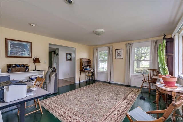 485 E Joseph St, Cape Vincent, NY 13618 - kitchen with an office area and baseboards