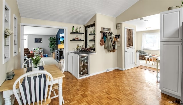 47 Acacia Dr, Amherst, NY 14228 - hall with lofted ceiling and baseboards