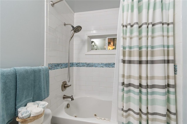 2600 Lake Rd, Ontario, NY 14519 - bathroom with shower / bathtub combination with curtain