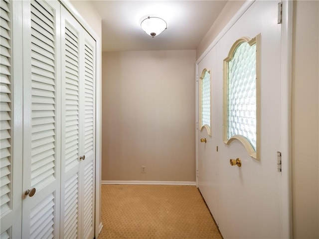 28 Kernwood Dr, Gates, NY 14624 - corridor featuring light colored carpet and baseboards