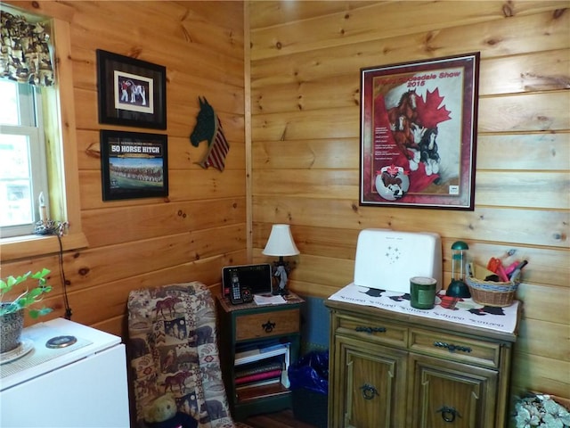 2693 Pulver Rd, Italy, NY 14418 - office featuring wooden walls