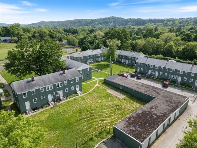 508 W Brighton Ave, Syracuse, NY 13205 - aerial perspective of suburban area featuring a heavily wooded area