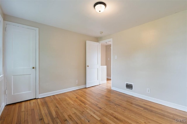 508 W Brighton Ave, Syracuse, NY 13205 - spare room featuring baseboards and light wood-style flooring