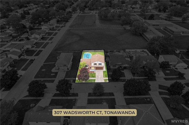 307 Wadsworth Ct, Tonawanda-City, NY 14150 - view of property location featuring property boundaries highlighted