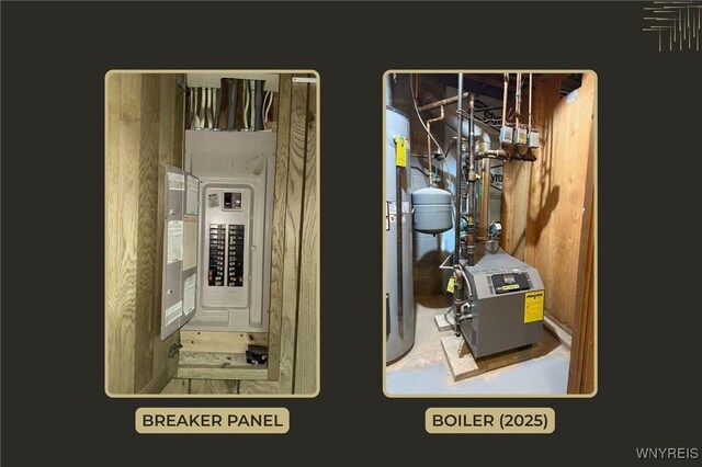 307 Wadsworth Ct, Tonawanda-City, NY 14150 - utility room featuring gas water heater