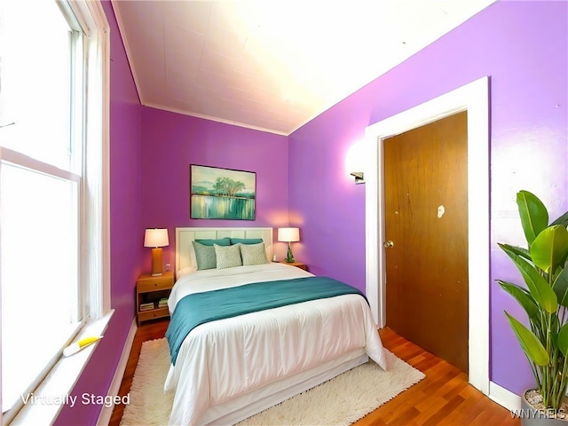 587 Goodyear Ave, Buffalo, NY 14211 - bedroom with wood finished floors