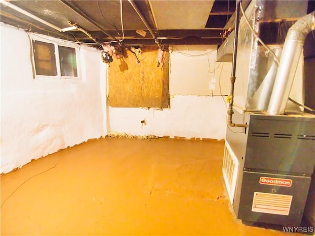 587 Goodyear Ave, Buffalo, NY 14211 - view of unfinished below grade area