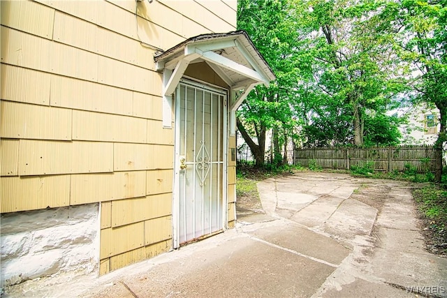 587 Goodyear Ave, Buffalo, NY 14211 - view of exterior entry featuring a patio area