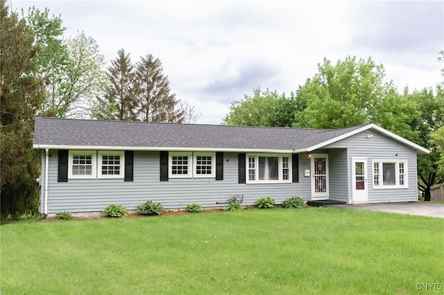 115 Matterson Ave, Camillus, NY 13219 - single story home featuring a front yard and a shingled roof
