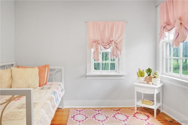 2875 W Lake Rd, Cazenovia, NY 13035 - bedroom with wood finished floors and baseboards