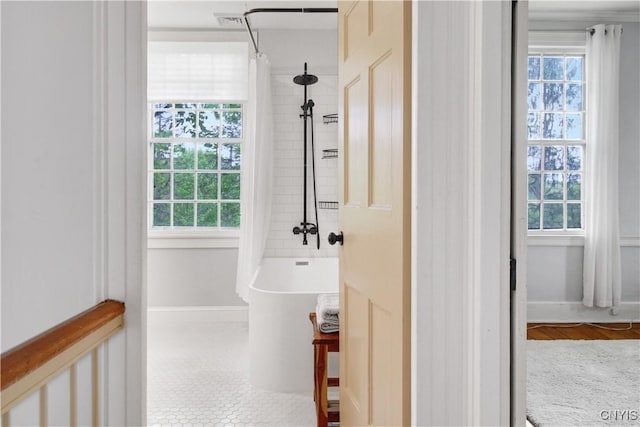 2875 W Lake Rd, Cazenovia, NY 13035 - hall with healthy amount of natural light and baseboards