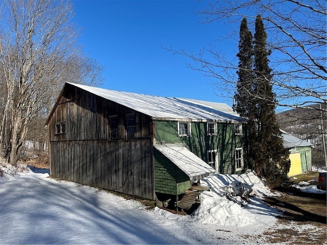 1217 County Highway 34, Westford, NY 12155 - view of snow covered structure