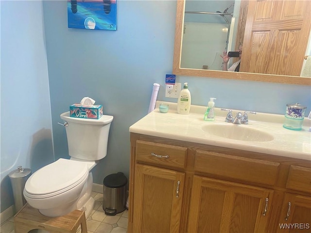 80 Sunnydale Ave, Wellsville, NY 14895 - bathroom featuring vanity and tile patterned floors