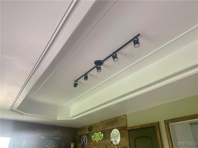 80 Sunnydale Ave, Wellsville, NY 14895 - detailed view of a raised ceiling