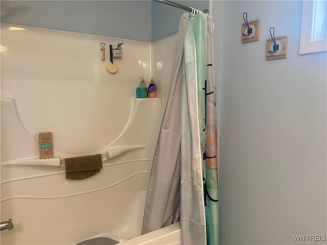 80 Sunnydale Ave, Wellsville, NY 14895 - full bathroom featuring shower / tub combo