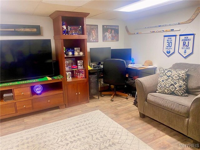 80 Sunnydale Ave, Wellsville, NY 14895 - home office featuring wood finished floors