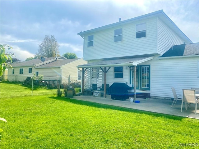 80 Sunnydale Ave, Wellsville, NY 14895 - rear view of house with a patio area