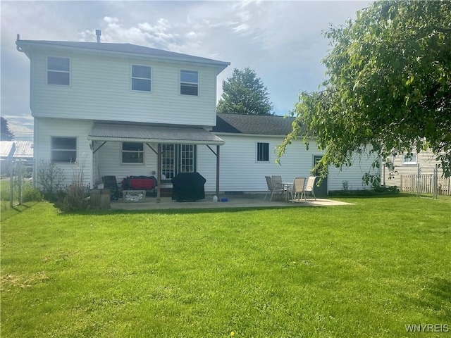 80 Sunnydale Ave, Wellsville, NY 14895 - rear view of house with a patio