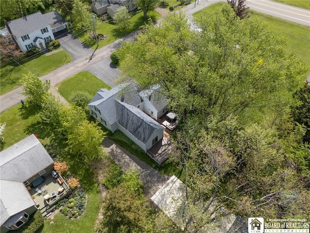 10595 Linwood Dr, Dunkirk-Town, NY 14048 - aerial perspective of suburban area