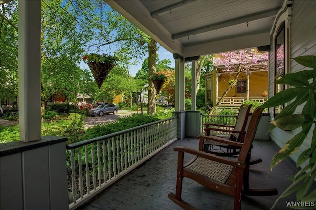 41 Irving Pl, Buffalo, NY 14201 - view of porch