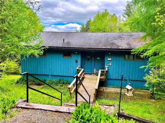 620 Ullas Way, Davenport, NY 13750 - view of front of home with roof with shingles and covered porch